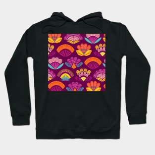 Folk Art Flowers Hoodie